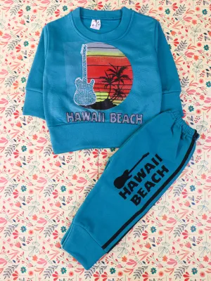 1.5Yr - 4Yrs Beach Sea Green Suit For Kids SG BS85