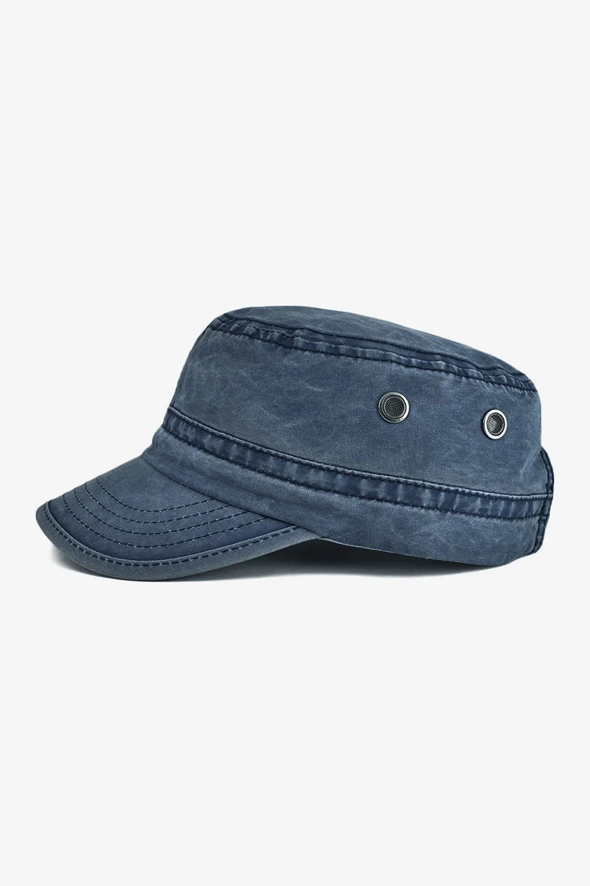 Blue Denim Military Cap - W21 - MCP005R