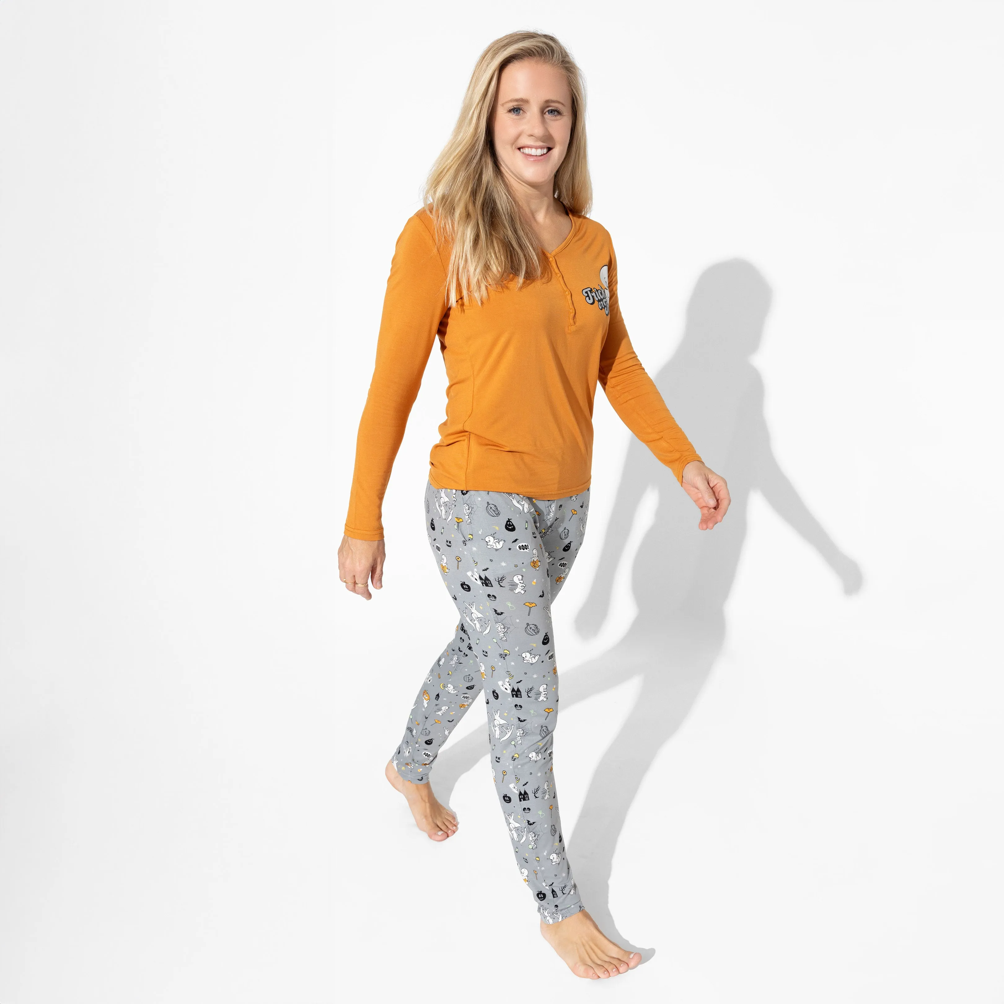 Casper Halloween Bamboo Women's Pajama Set