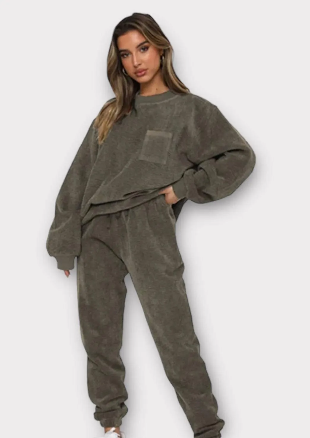 Corduroy Loungewear Set