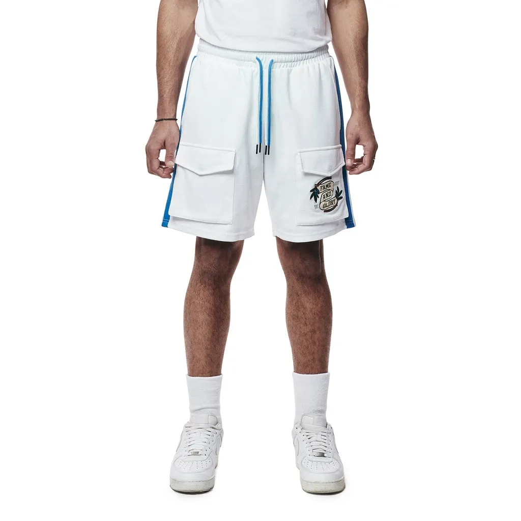 Country Club Waffle Shorts - Blue