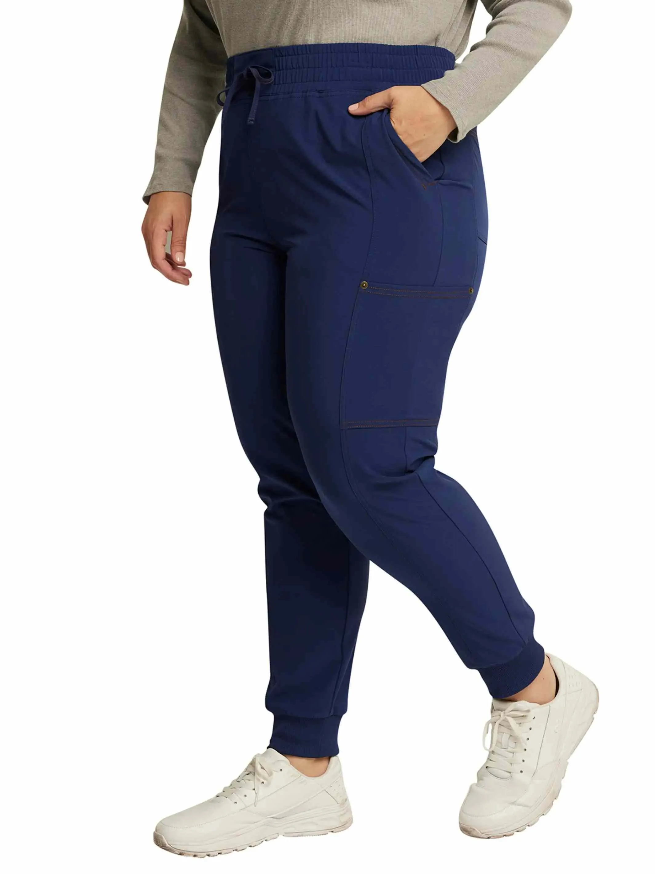 Dickies Riveting Women's Mid Rise Scrub Jogger | Navy Blue