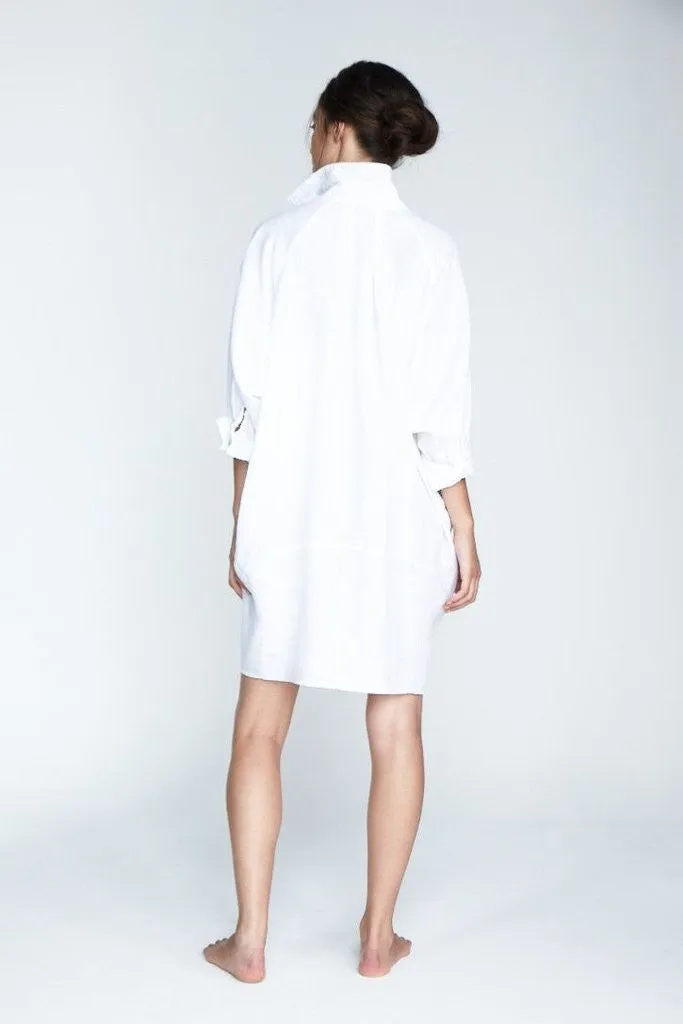 Evie Shirt Dress Fog