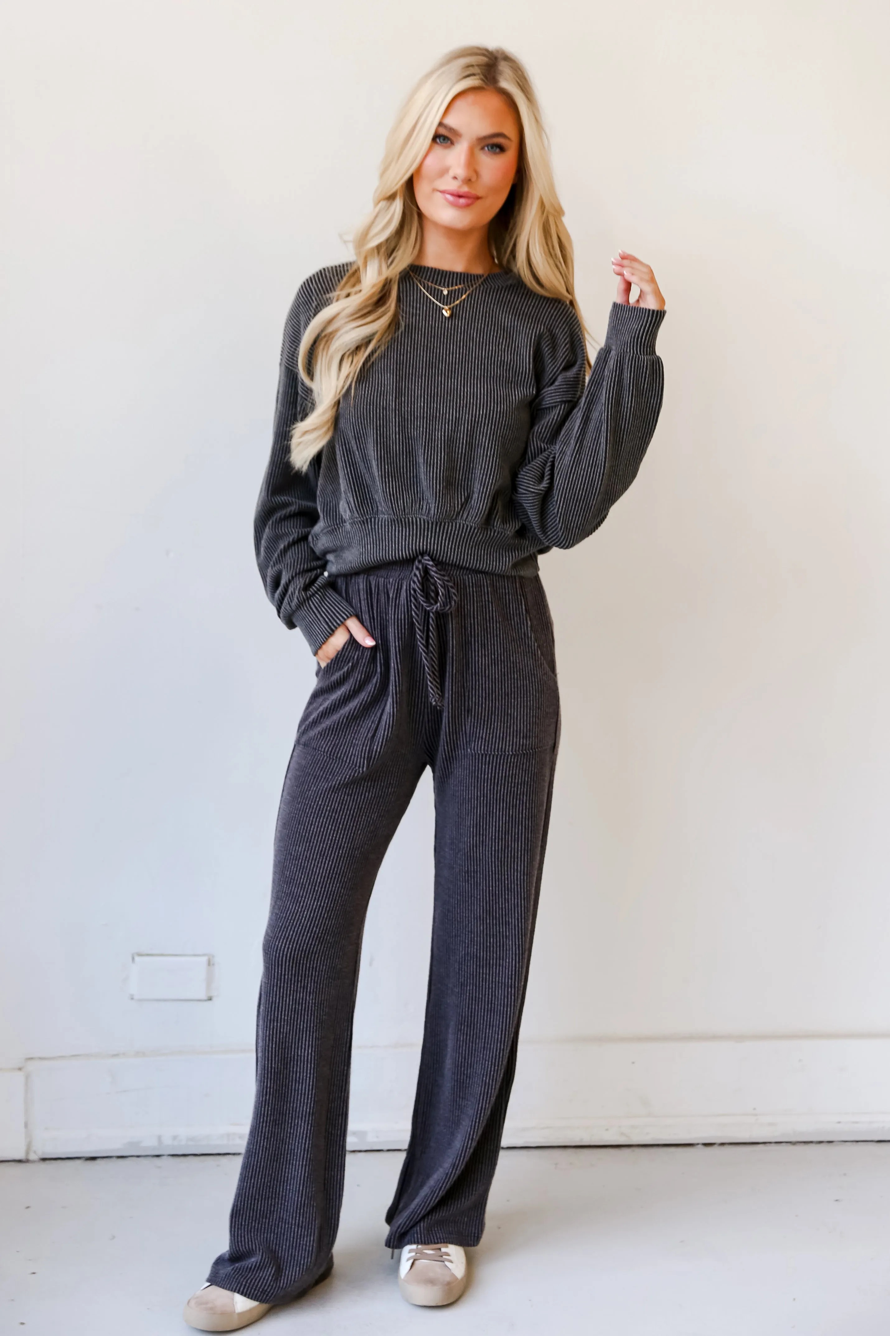 FINAL SALE - Perfect Aesthetic Corded Lounge Pants