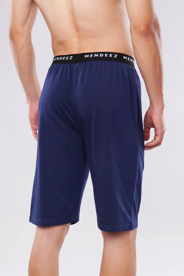 Jersey Shorts - Navy Blue