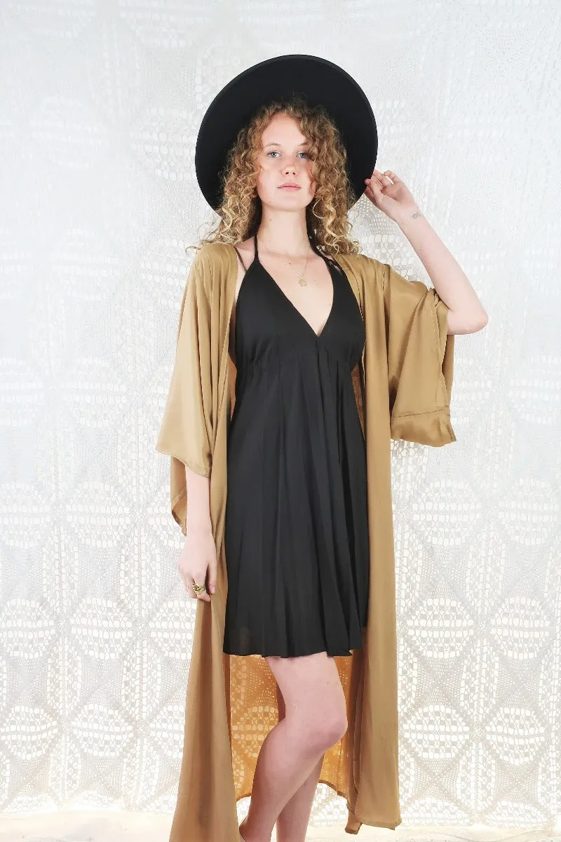 Khroma Aquaria Robe Dress in Golden Sands - Free Size