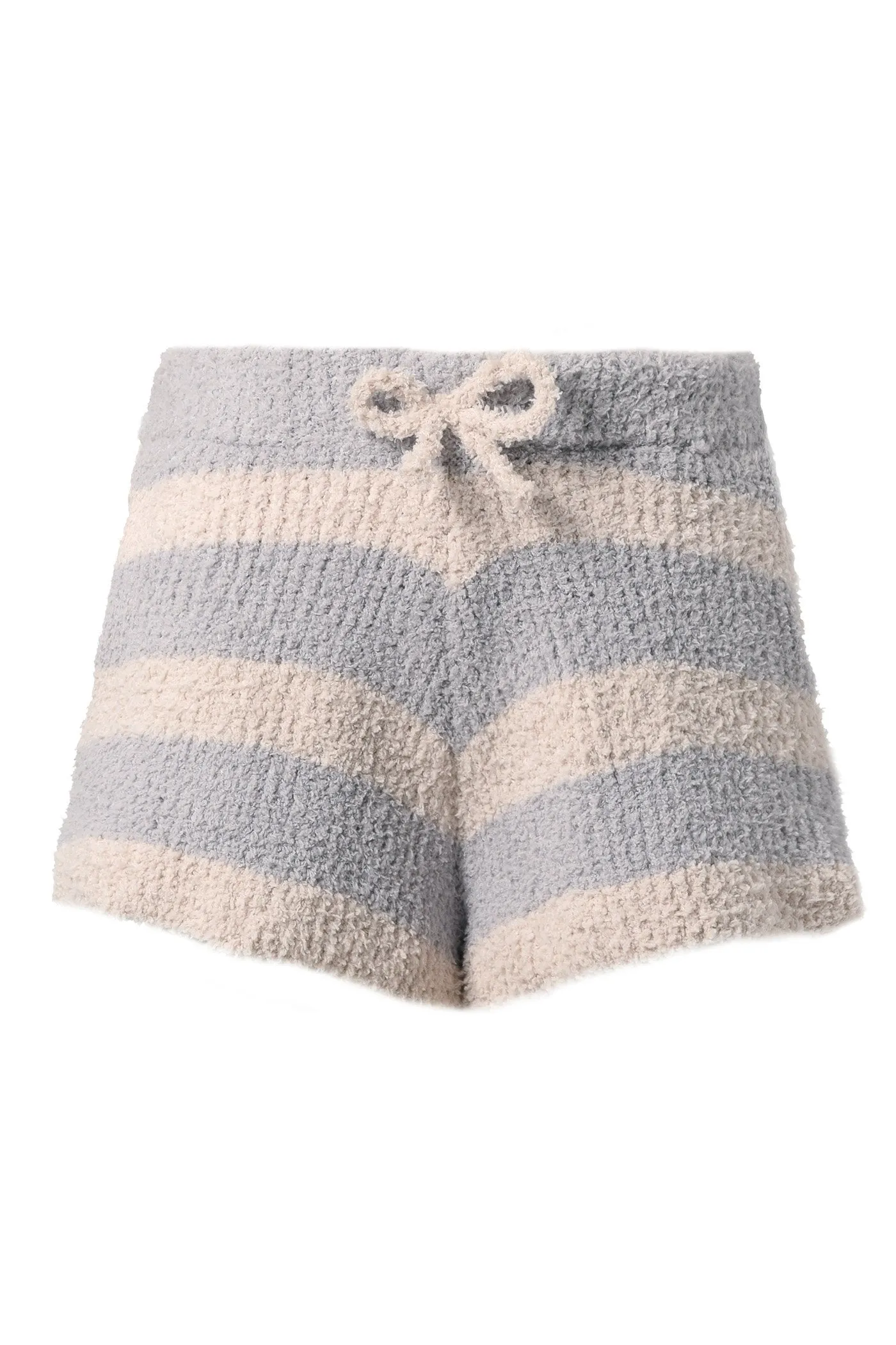 Little Girl's Cozy Striped Lounge Shorts