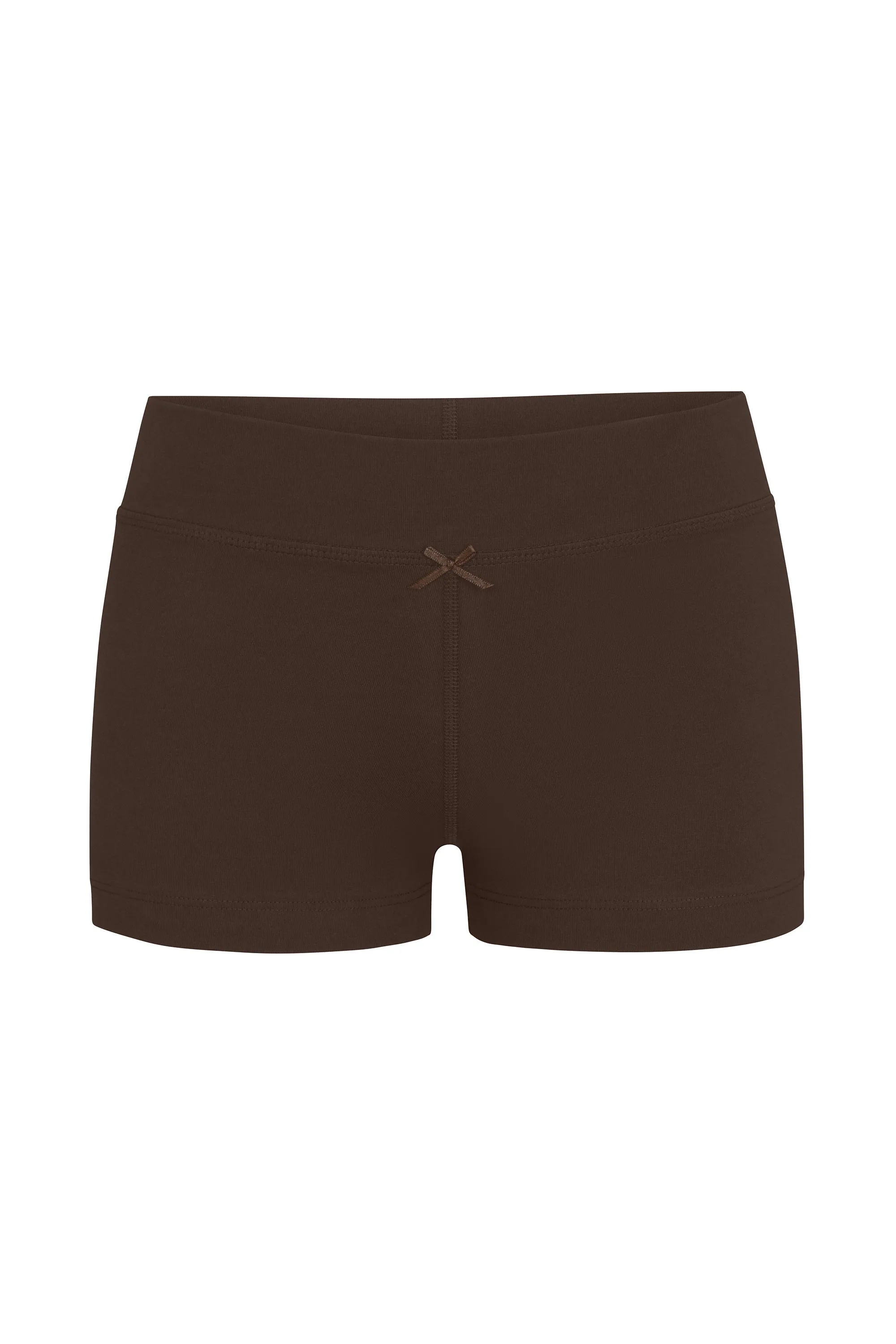 LOUNGE BIKE SHORTS IN MOCHA