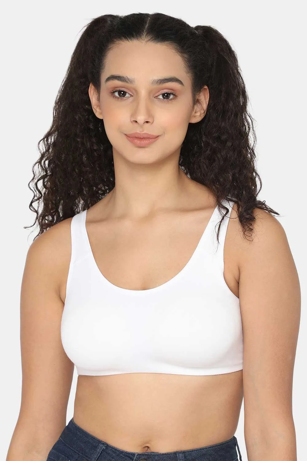 Medium Coverage Non-Wired Non-Padded Intimacy Active Sports Bra - CA12 - Lounge Bra