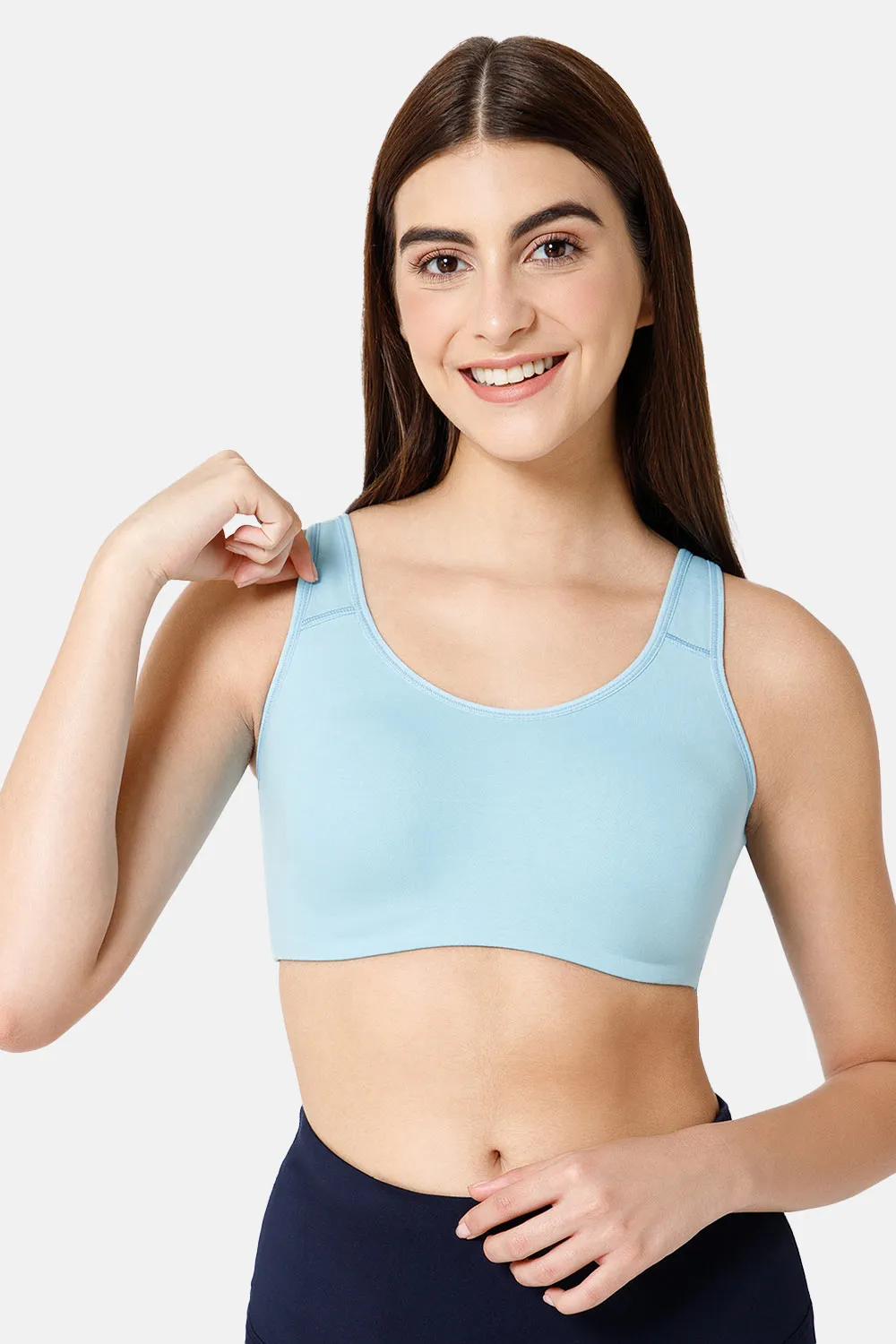 Medium Coverage Non-Wired Non-Padded Intimacy Active Sports Bra - CA12 - Lounge Bra