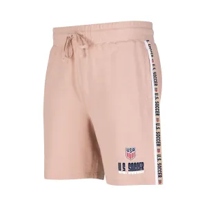 Men's Concepts Sports USA Team Stripe Tan Short