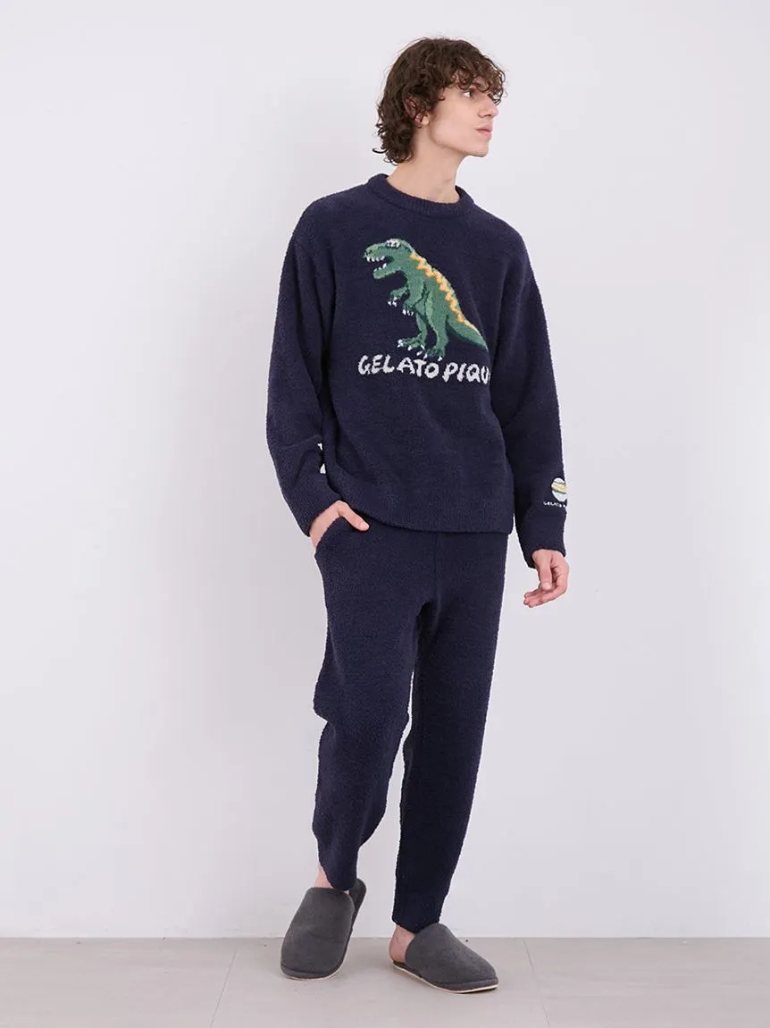 MEN'S Powder Dinosaur Jacquard Lounge Pants