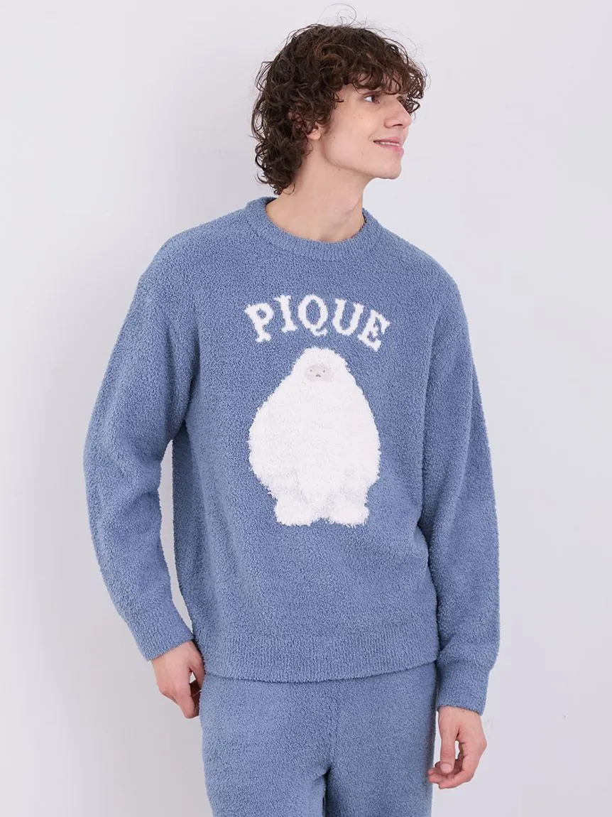 Mens Powder Gelato Monster Pullover Sweater