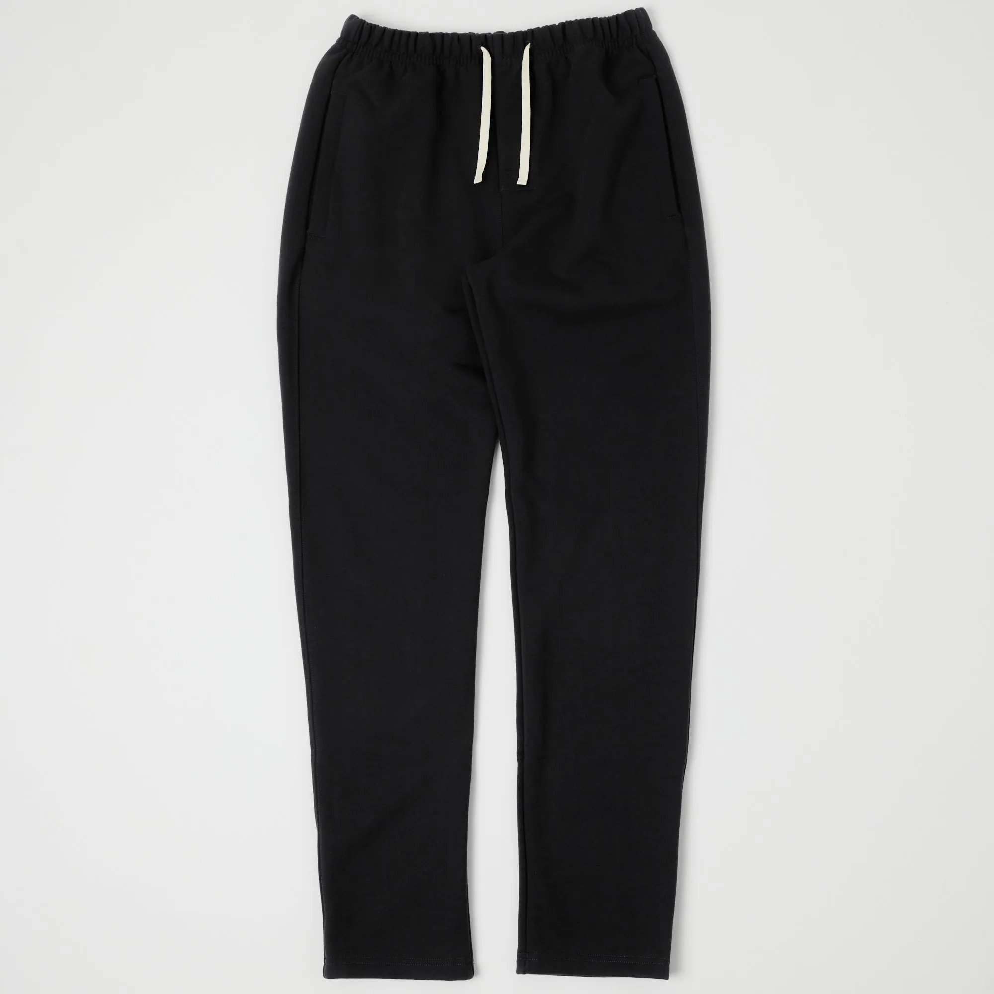 Merz b. Schwanen 3S50 Open Leg w/ Fly Sweatpant - Deep Black