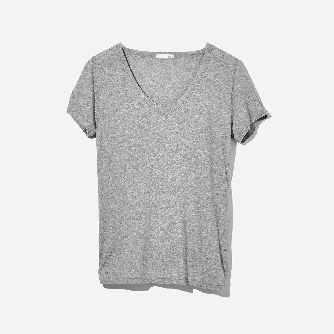 Pima Cotton Easy V-Neck Tee