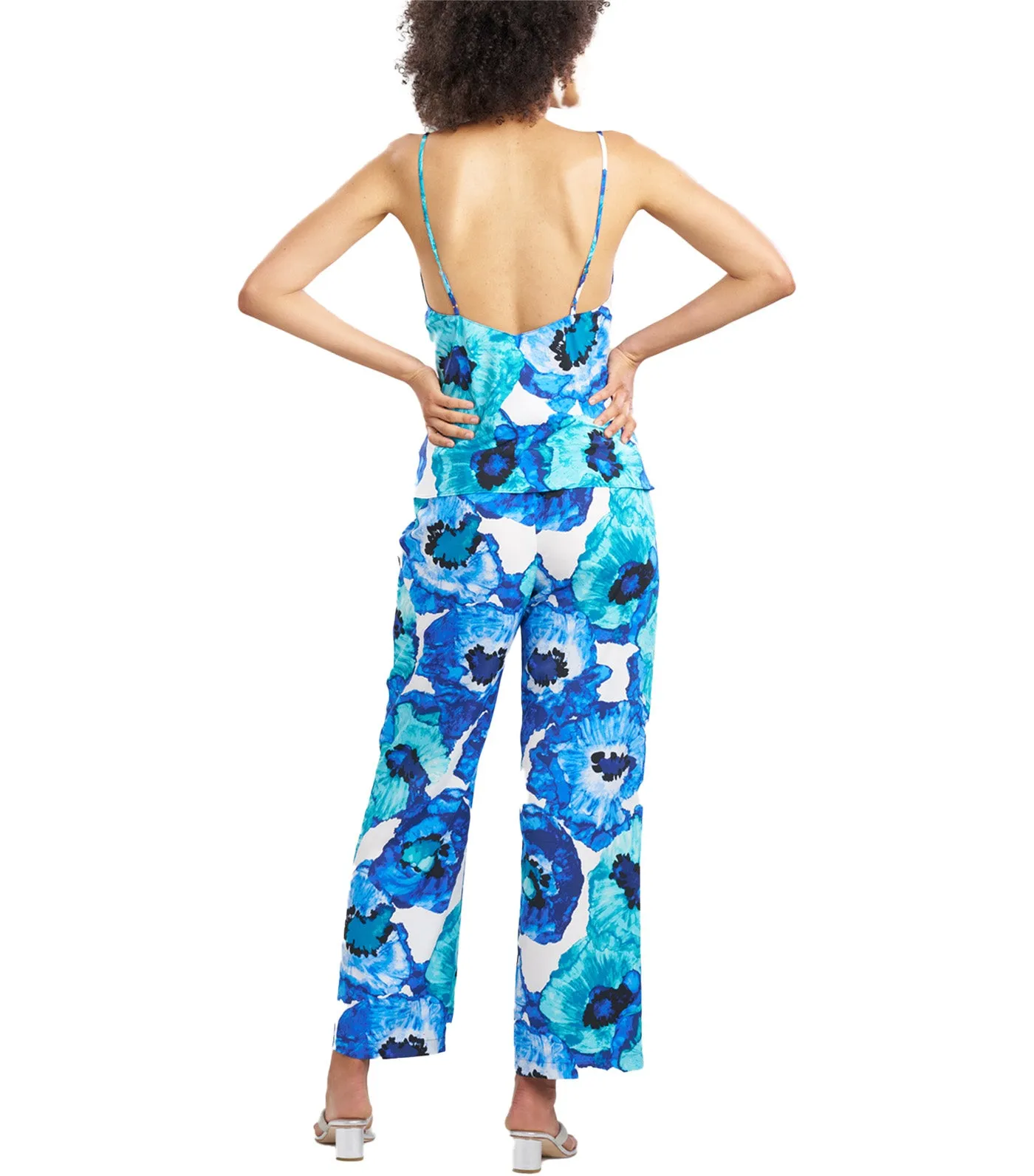 Poppy Cami PJ Blue Combo