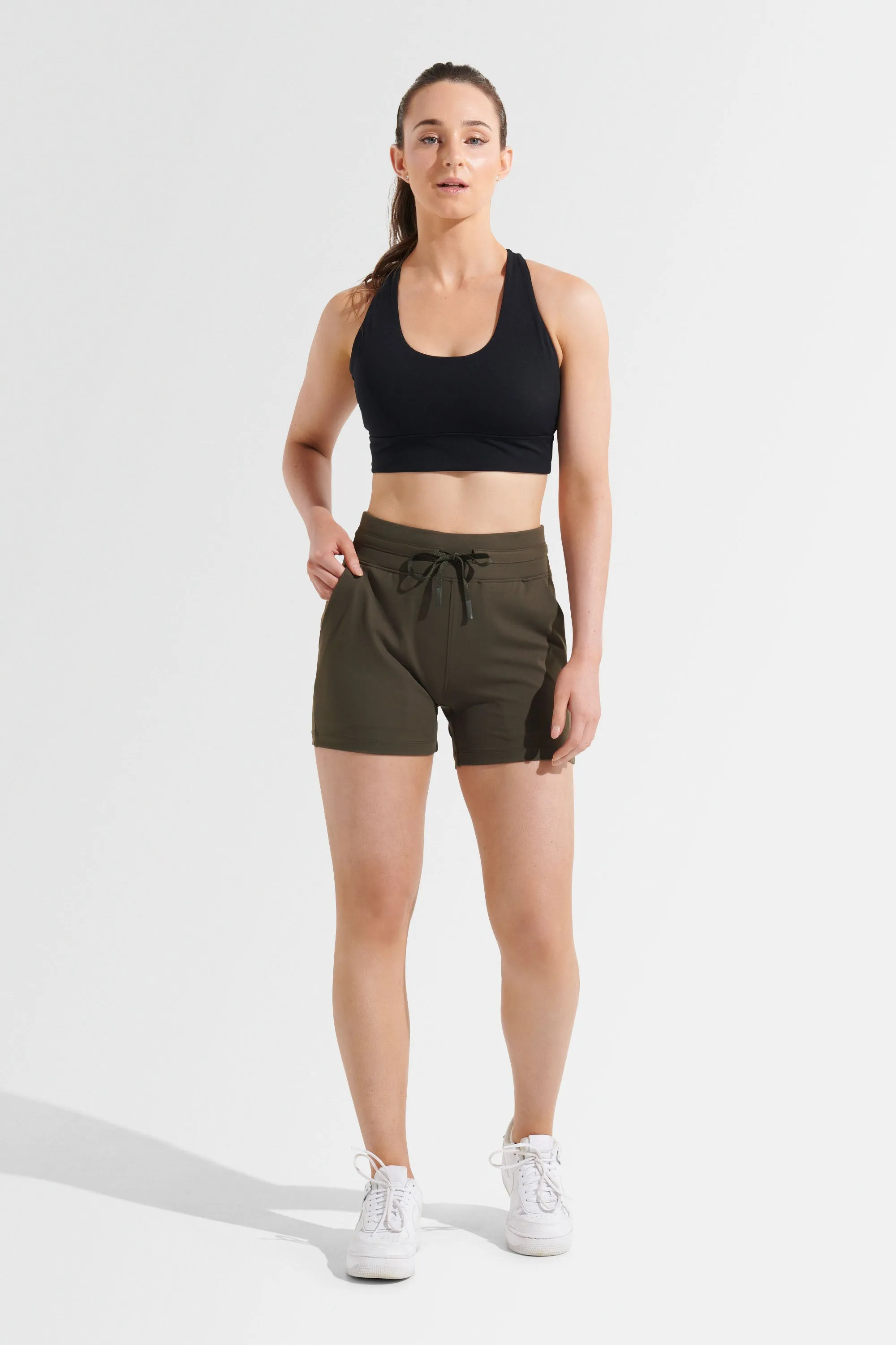 Refined Shorts - Olive