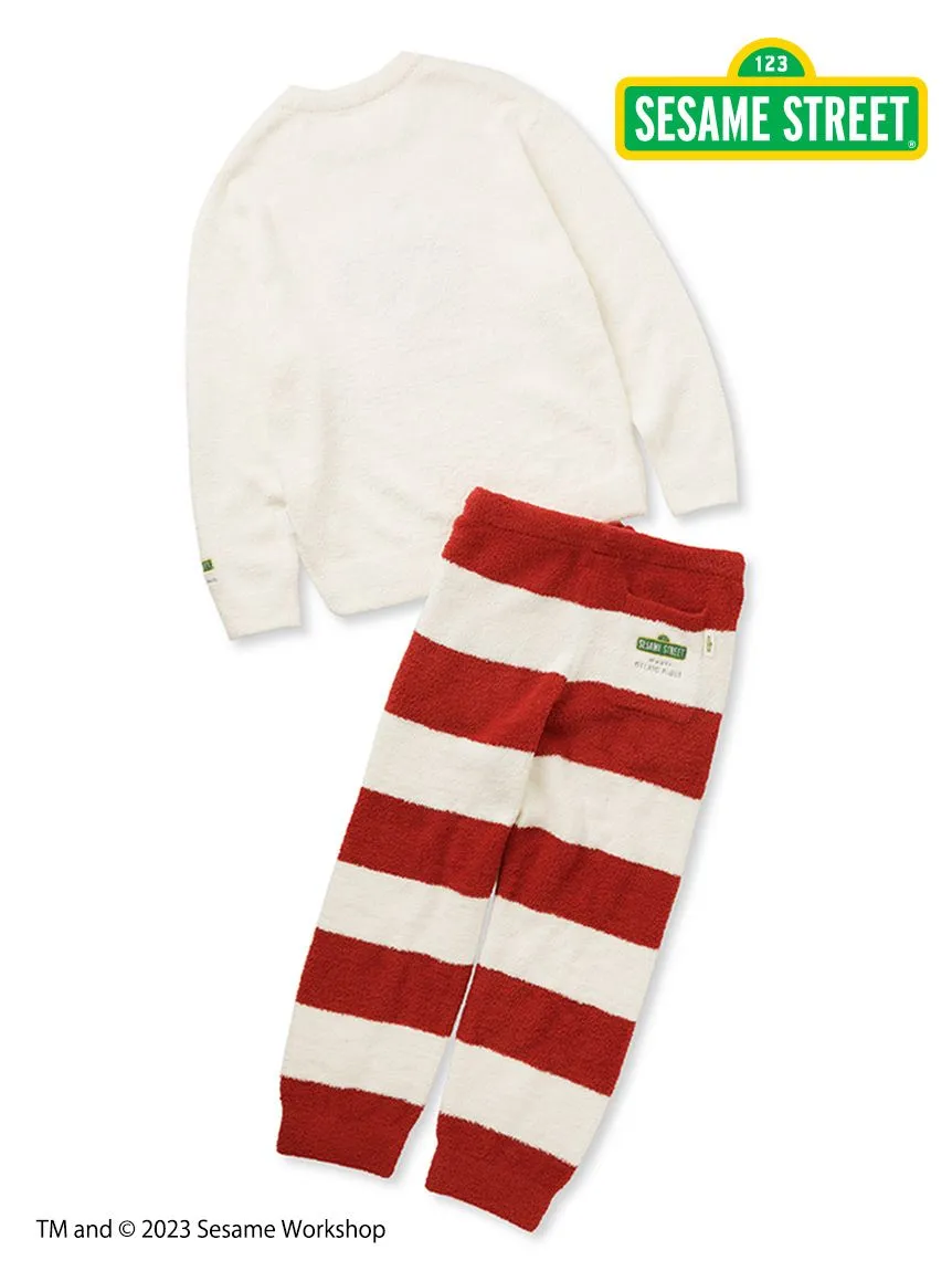 [SESAME STREET][MENS] Jacquard Pullover & Long Pants Loungewear Set