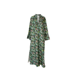 Talitha Silk Tunic Moss Green