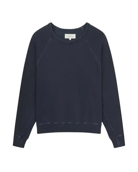 The College Sweatshirt, Washed Navy