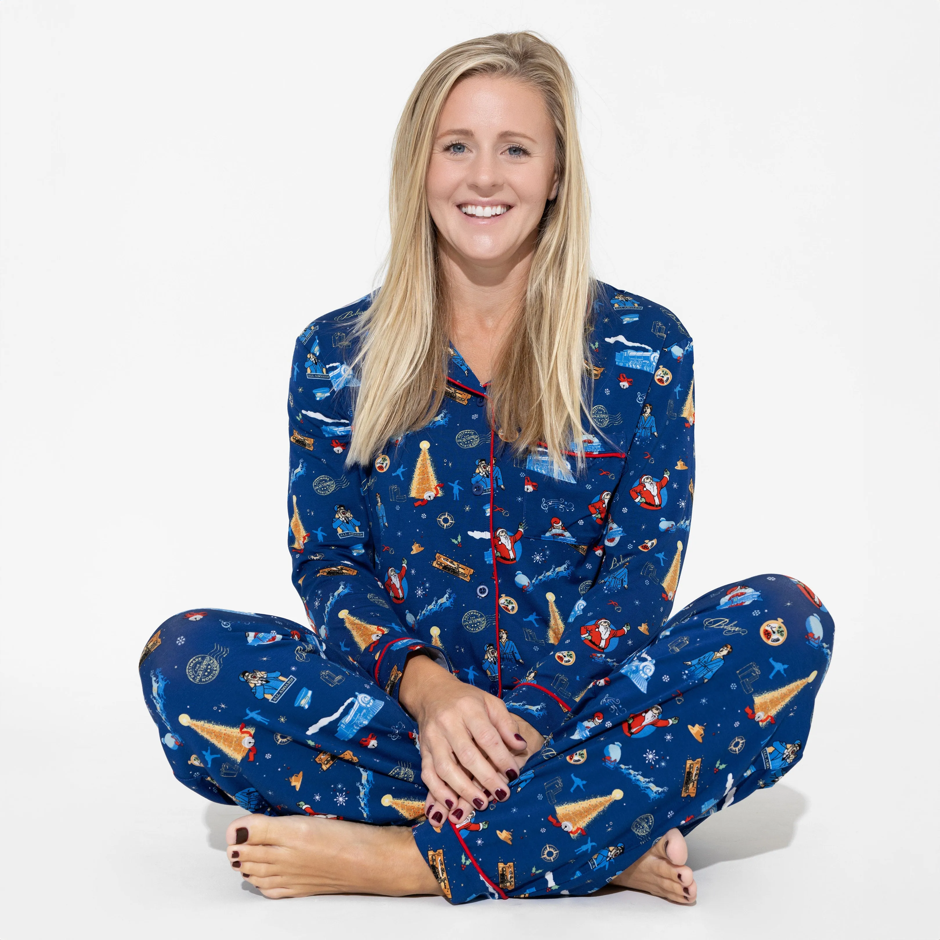 The Polar Express Bamboo Women's Pajama Set