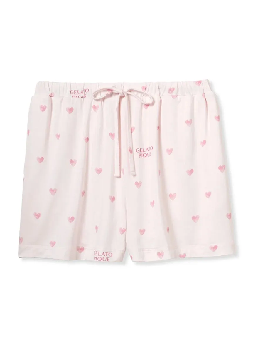 Three Motif Lounge Shorts