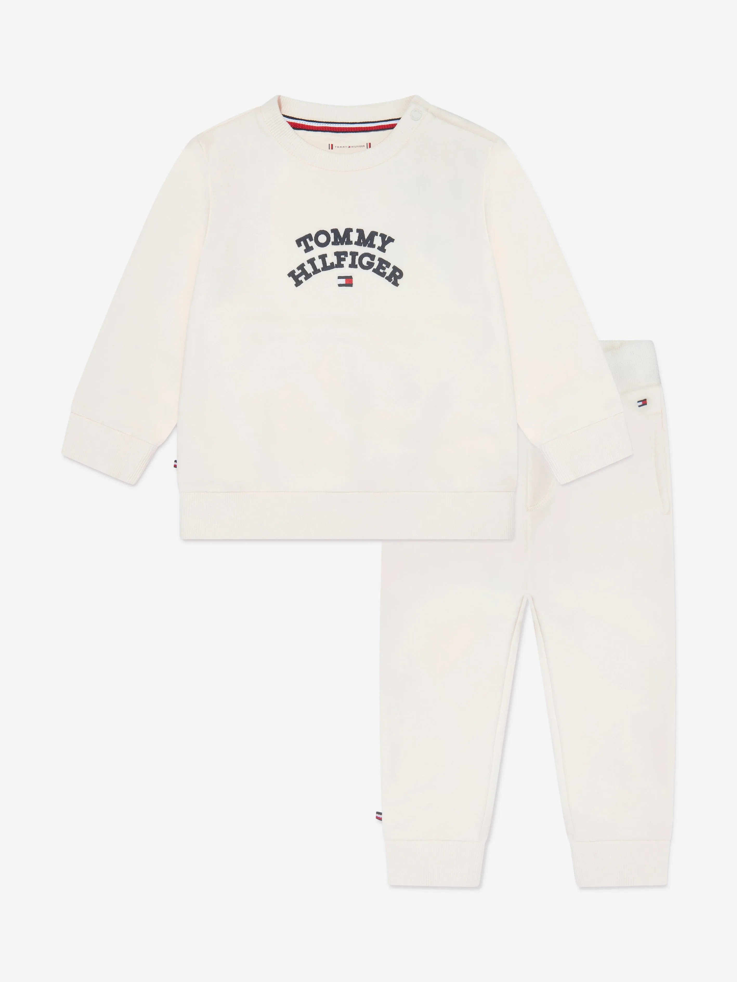 Tommy Hilfiger Baby Hilfiger Flag Tracksuit in White