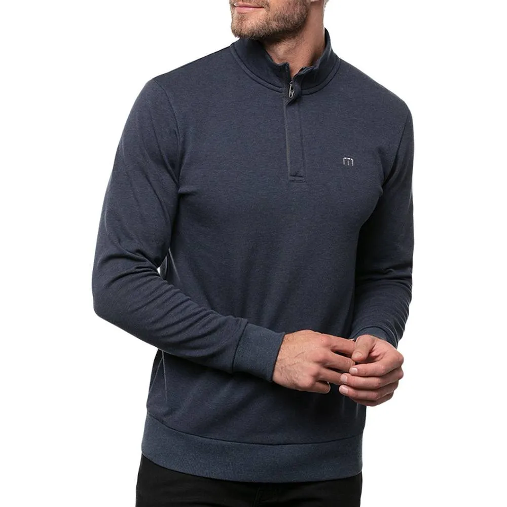 TravisMathew Cloud Quarter Zip 2.0 Golf Pullover 2023