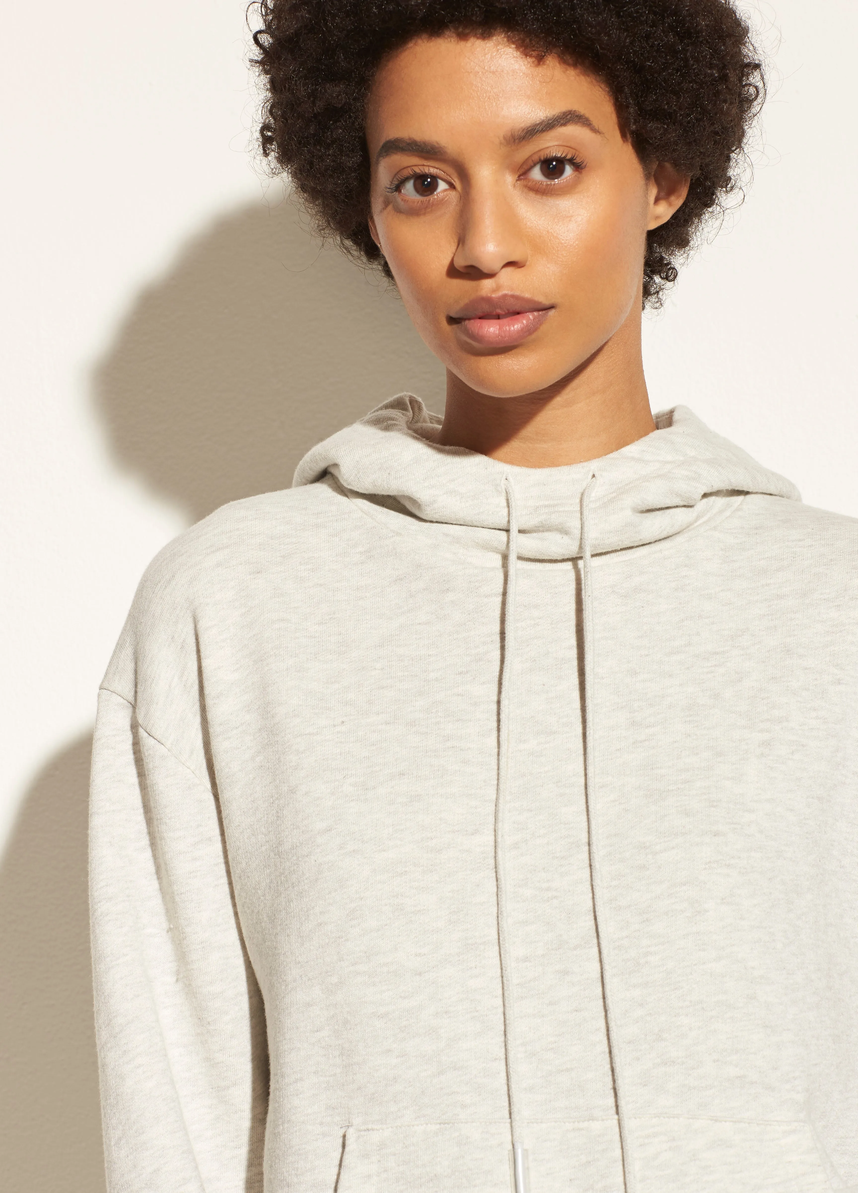 Vince - Essential Hoodie in Light Heather Grey