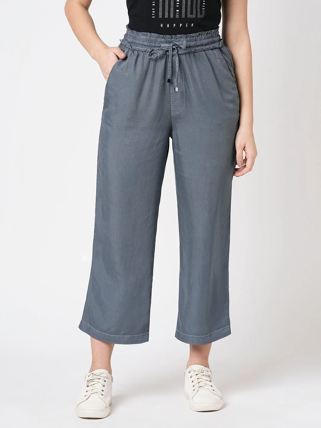 Women High-Rise Comfort Culottes